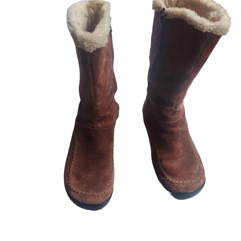 8m Wolverine ICS brown winter boots